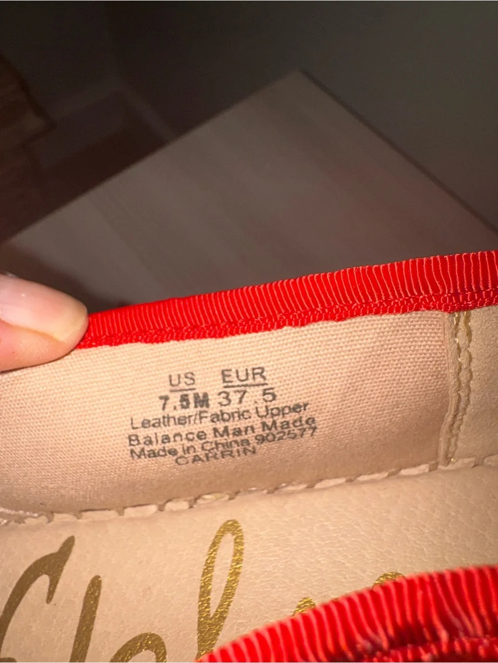 Sam Edelman Red Suede Espadrille Platform Slip-On